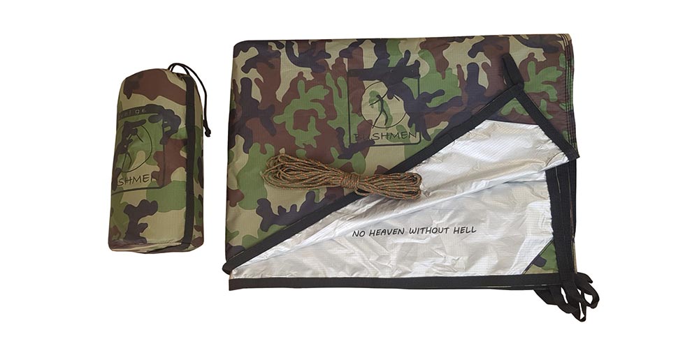 BUSHMEN Travel Gear THERMO Tarp camo Bushmen Travel Gear Thermo Tarp camo