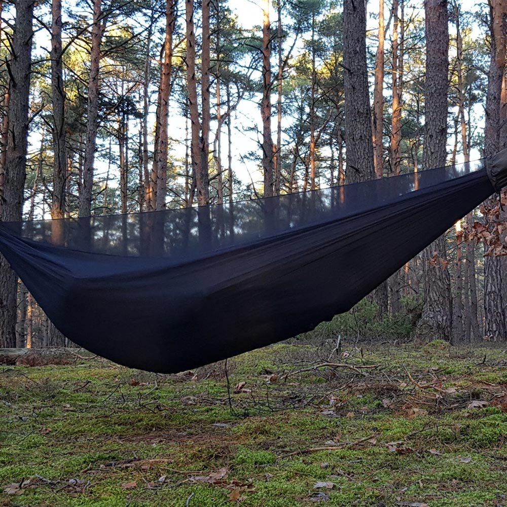 BUSHMEN Travel Gear VAGABOND Hammock set dark olive BUSHMEN Travel Gear Vagabond Hammock set olive