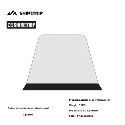 山趣（やましゅみ）／SHINE TRIP Outdoors（シャイン・トリップ アウトドアーズ）#05 オートドームキャノピー｜自動展開式キャノピーシェルター
