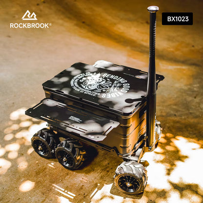 ロックブルック 50Lブラックアルミワゴンボックス Rockbrook 50L BLACK Aluminium Wagon Box KARGO SUPERPLAY BX1023