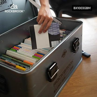 ロックブルック 50Lアルミストレージボックス Rockbrook 50L Aluminum Storage Box STARVEI BX1003