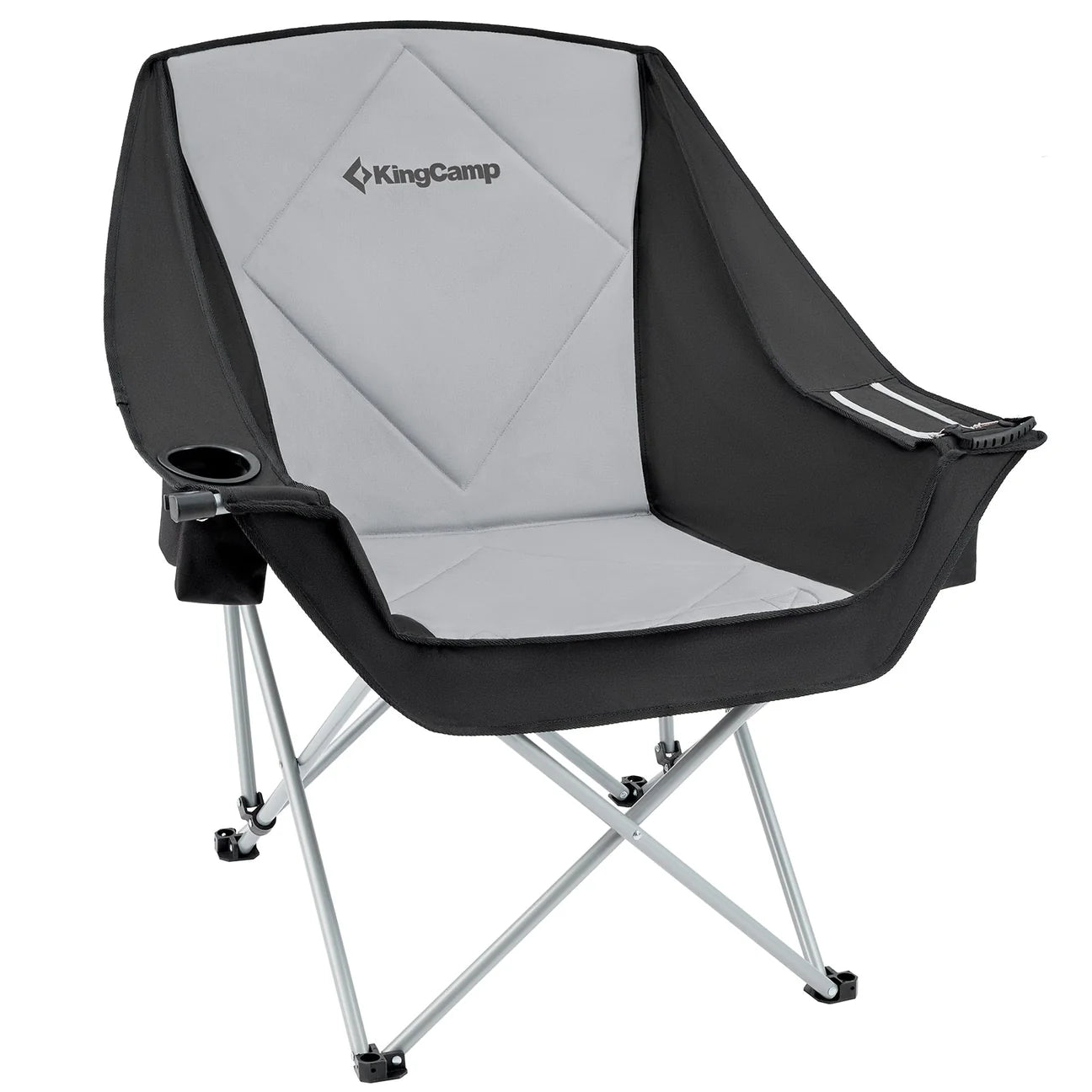 【KingCamp｜キングキャンプ】CANNA C10 シングルソファチェア｜アウトドアチェア ハイバック 折りたたみ式