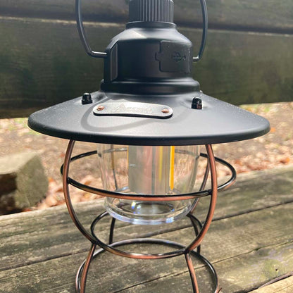 COYOTE CAMP GEAR RETRO HANGING LED LANTERN コヨーテキャンプギア レトロハンギング LEDランタン USB充電式