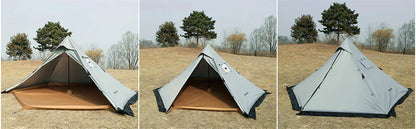 【KingCamp｜キングキャンプ】ワンポールテント 320×320×160cm（グレー）