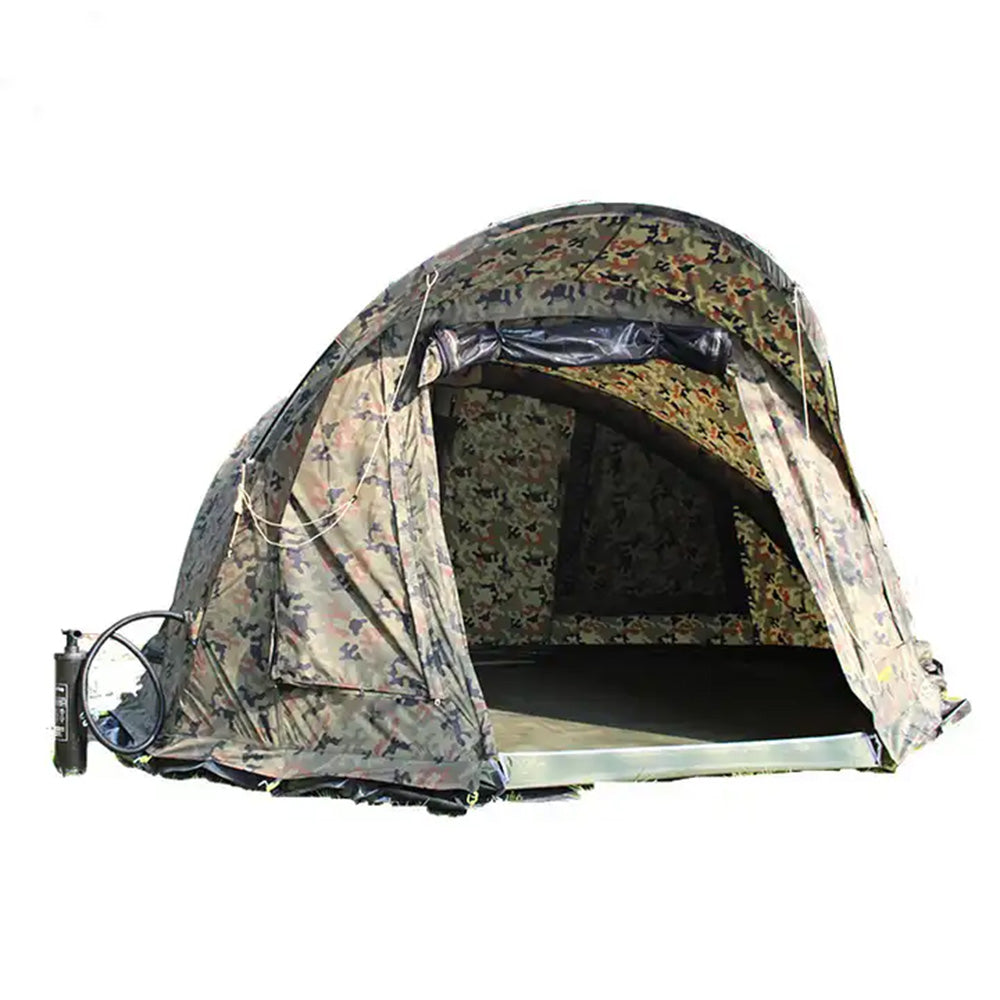 CUCKOO OUTDOOR PRODUCTS INFLATABLE CARP FISHING TENT カッコーアウトドアプロダクツ カモフラ柄 迷彩 インフレータブルフィッシングテント