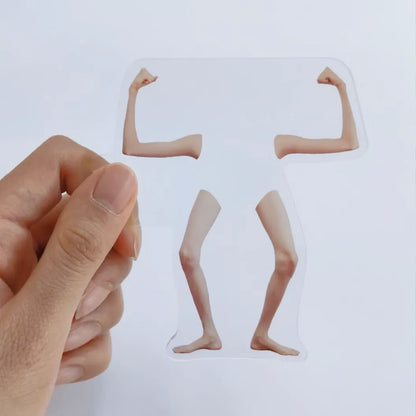 健やかな生活 なんでも元気になる四肢  アクリルキーホルダー