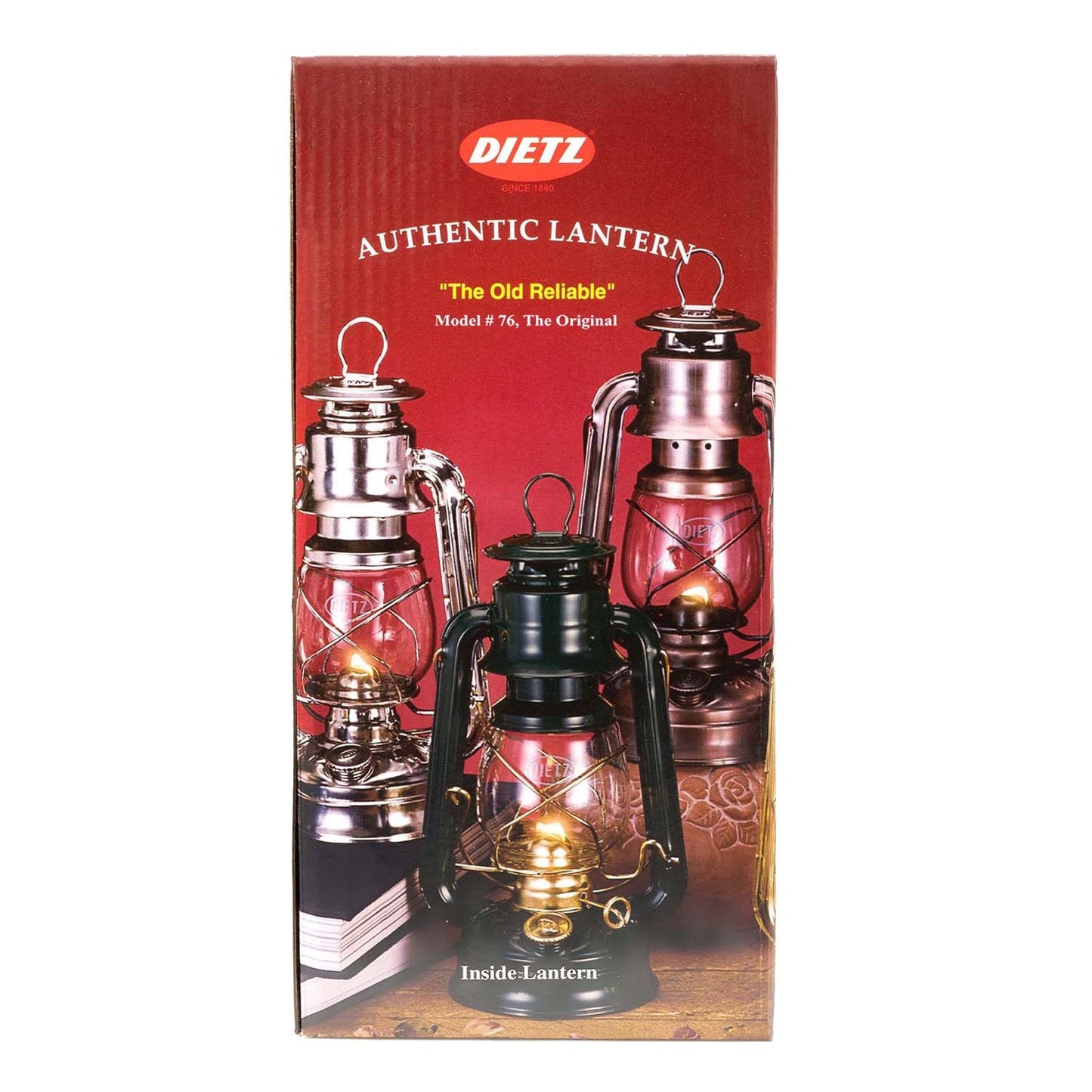 DIETZ Hurricane Lantern D76 Brass Oil Lantern