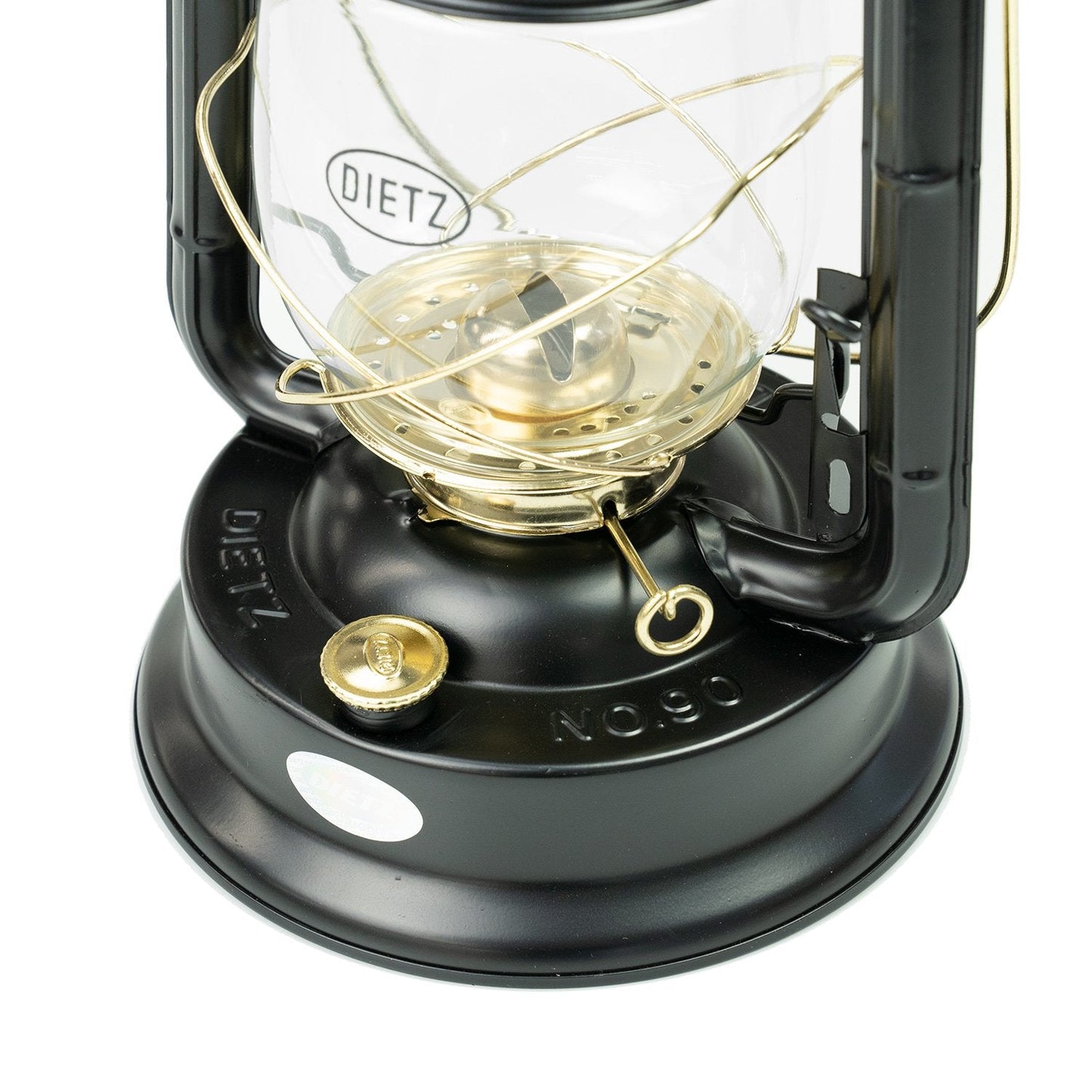 DIETZ Hurricane Lantern D90 Black and Gold