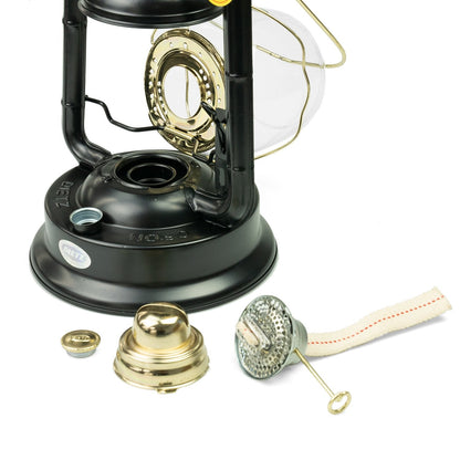 DIETZ Hurricane Lantern D90 Black and Gold