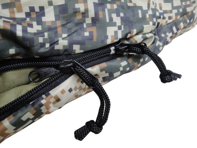 Evolite（エボライト）Alaska Camo Sleeping Bag -15°C アラスカカモ 4シーズン化繊シュラフ デジタルカモフラージュ