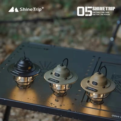 山趣（ShineTrip） ST-05シリーズ レトロスモールシャンデリア Black／Green／Sand