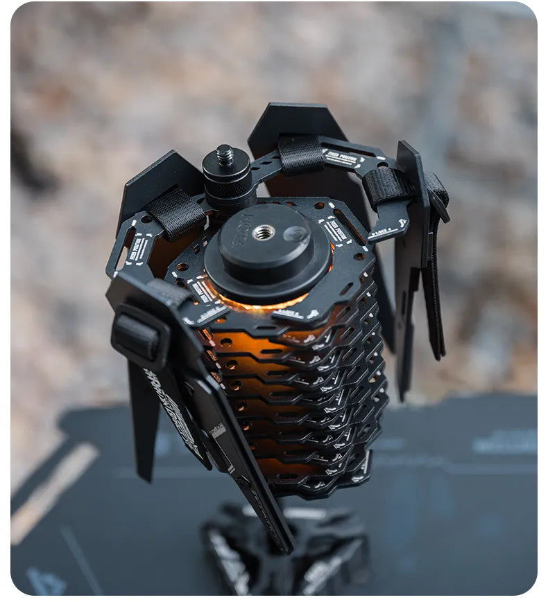 山趣（ShineTrip） ST-05シリーズ ディープウィング メカ ライトアレイ（ライトスタンド／収納ボード）A552-H01 ブラック