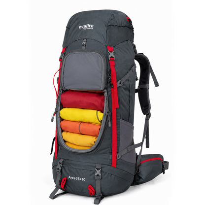 Evolite（エボライト）Ares 65+10L Backpack アレス 65+10L バックパック｜大型・登山・縦走