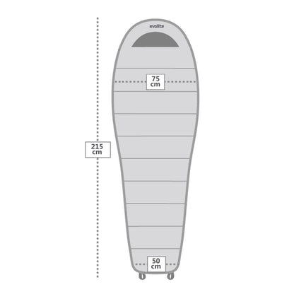 Evolite（エボライト）Cocoon 300 Down Sleeping Bag -12°C コクーン300 ダウンシュラフ
