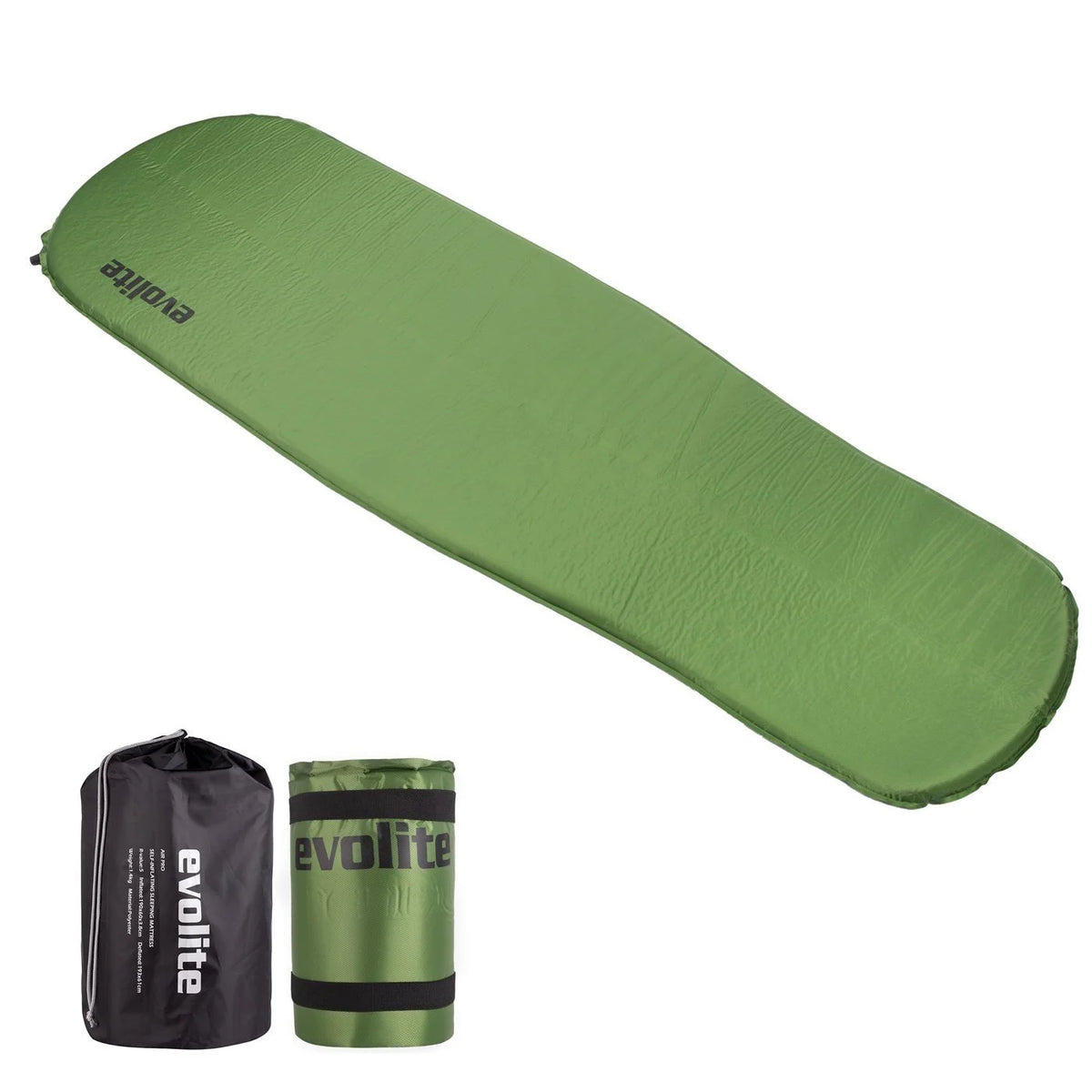 Evolite（エボライト）Luno 3.8cm Inflatable Mattress ルノ 自動膨張式キャンプマット｜R値5・4シーズン