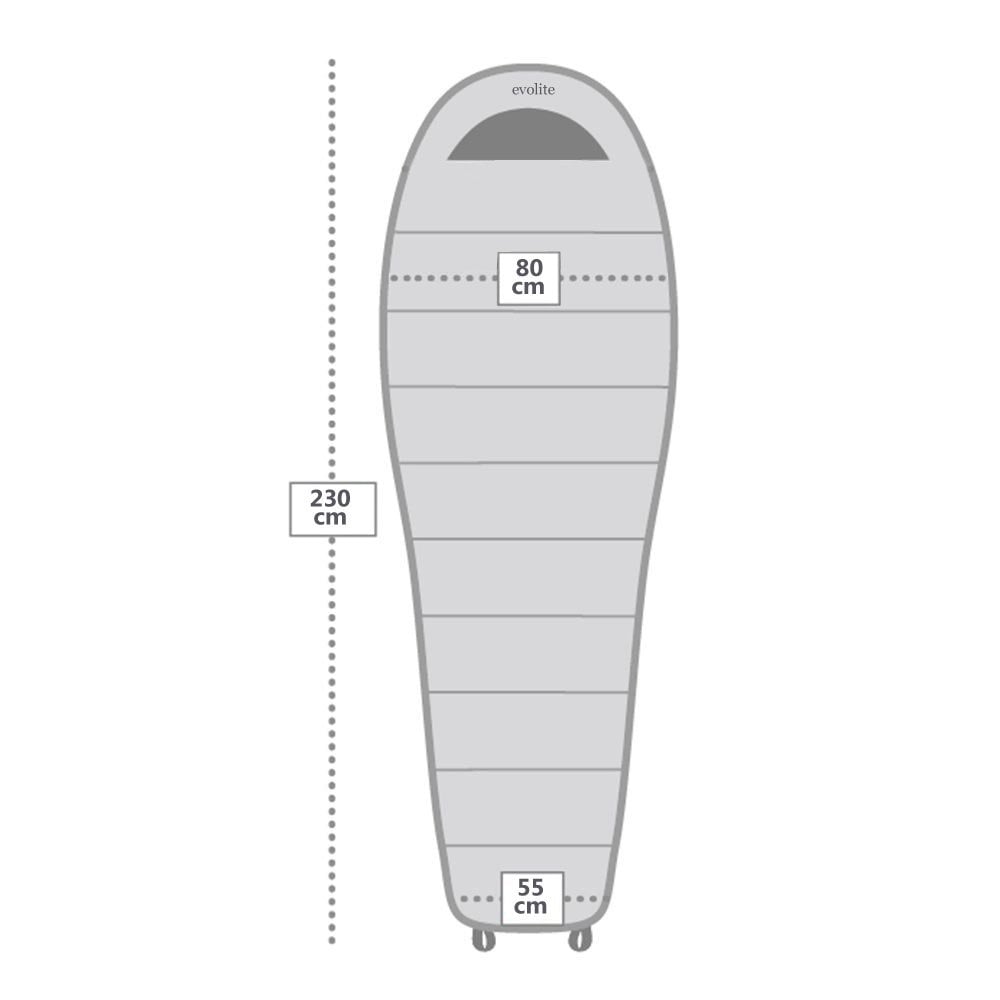 Evolite（エボライト）Nepal Sleeping Bag -8°C ネパール 4シーズン化繊シュラフ
