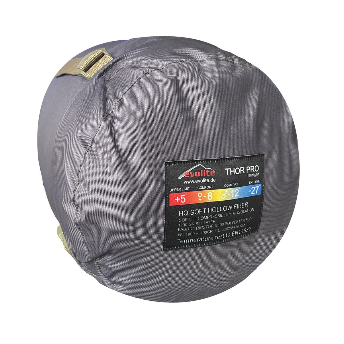 Evolite（エボライト）Thor Pro Sleeping Bag -27°C トールプロ 冬用化繊シュラフ