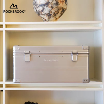 ロックブルック 20L 30L 40L 69L シルバーアルミストレージボックス Rockbrook SLIVER Aluminium Storage Box UltraLite BX1010