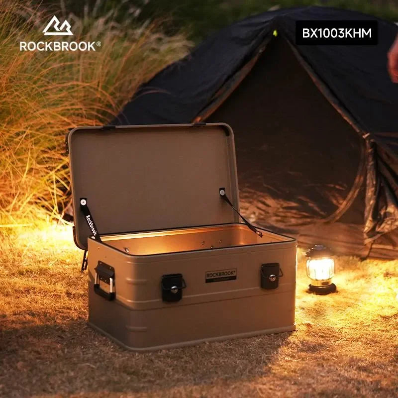 ロックブルック 50Lアルミストレージボックス Rockbrook 50L Aluminum Storage Box STARVEI BX1003