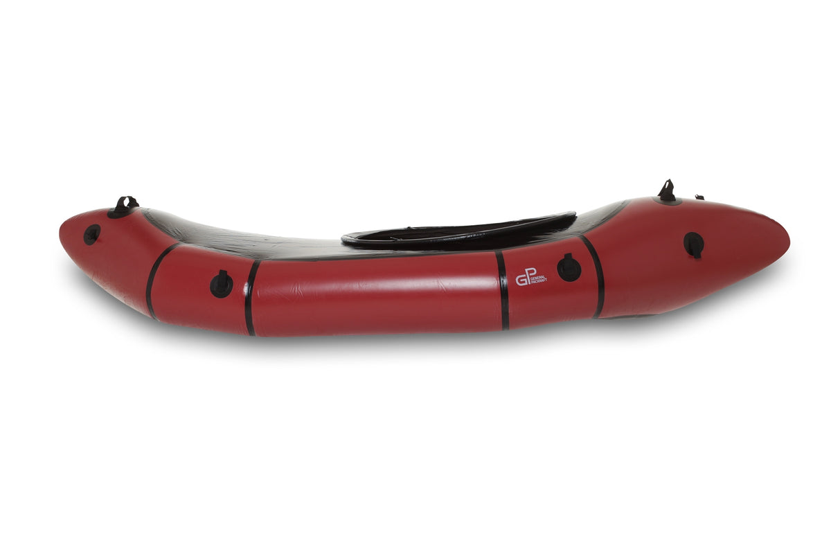 GP General Packraft GP Classic（GP クラシック）ホワイトウォーター対応 パックラフト 1人乗り スプレーデッキ付き ダークレッド