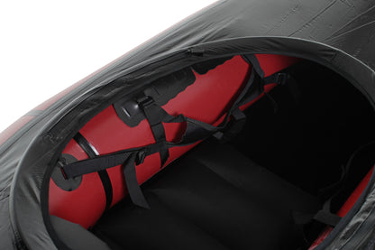 GP General Packraft GP Classic（GP クラシック）ホワイトウォーター対応 パックラフト 1人乗り スプレーデッキ付き ダークレッド