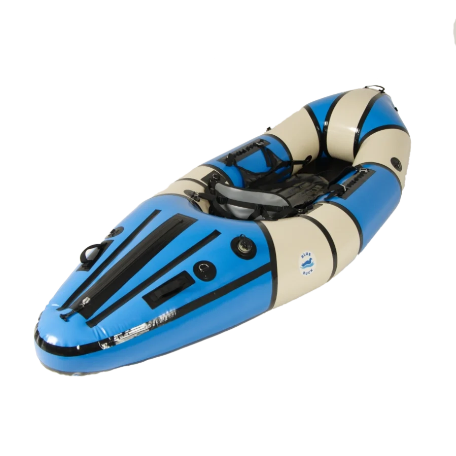 Blue Duck Packrafts｜ブルーダック・パックラフト Hurunui（フルヌイ）｜ホワイトウォーター パックラフト｜セルフベイリング・スプレーデッキ対応