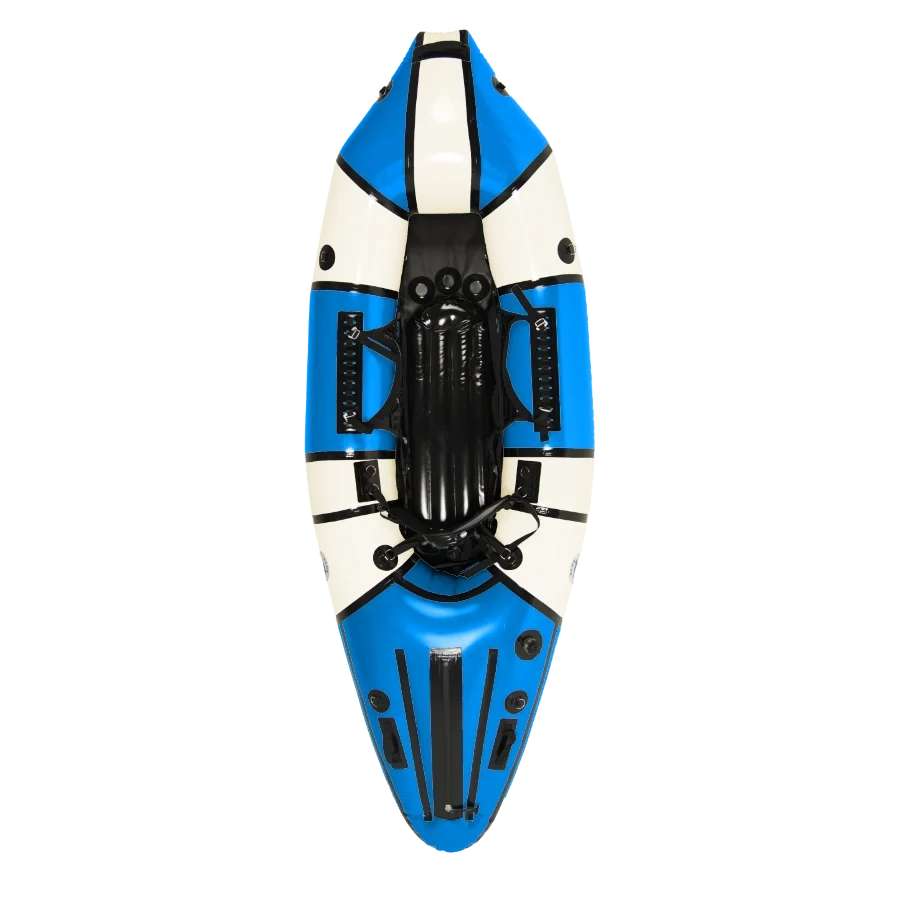 Blue Duck Packrafts｜ブルーダック・パックラフト Hurunui（フルヌイ）｜ホワイトウォーター パックラフト｜セルフベイリング・スプレーデッキ対応