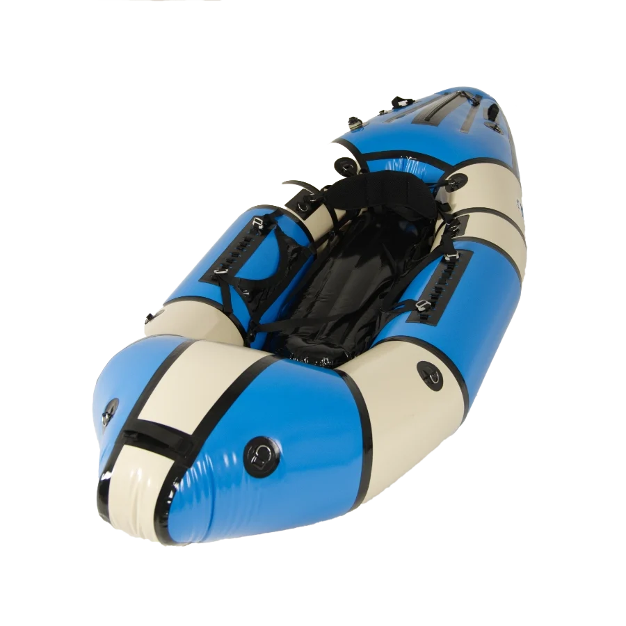 Blue Duck Packrafts｜ブルーダック・パックラフト Hurunui（フルヌイ）｜ホワイトウォーター パックラフト｜セルフベイリング・スプレーデッキ対応