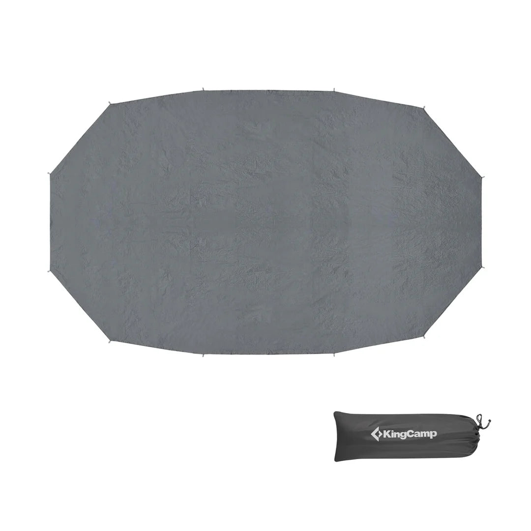 【KingCamp｜キングキャンプ】KHAN パレス専用グランドシート｜防水PE生地 650×410cm