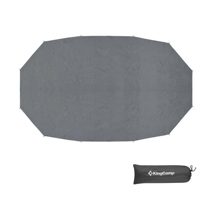 【KingCamp｜キングキャンプ】KHAN パレス専用グランドシート｜防水PE生地 650×410cm