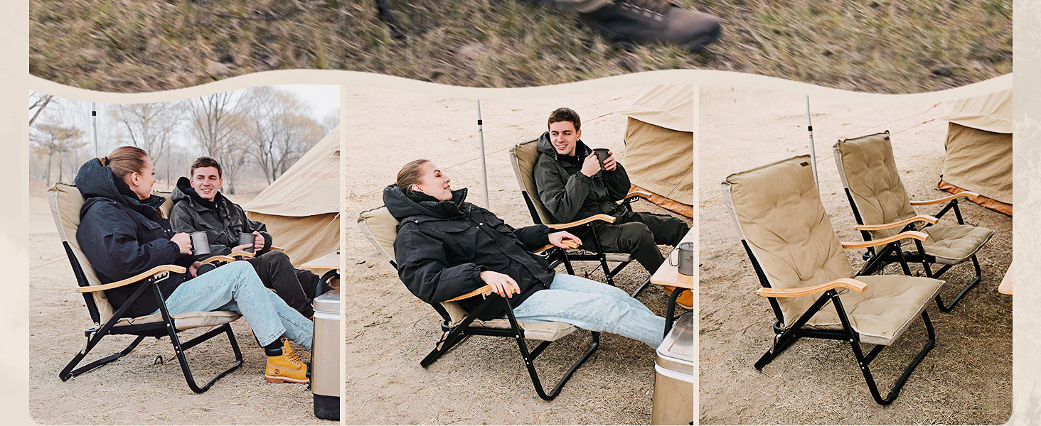 KingCamp｜キングキャンプ】Mesh Beach Chair Plus｜4段階