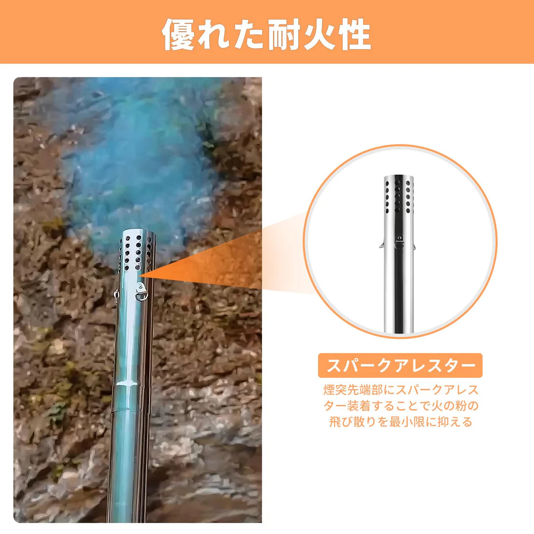 KingCamp｜キングキャンプ】Surefire Stove Sサイズ｜ステンレス