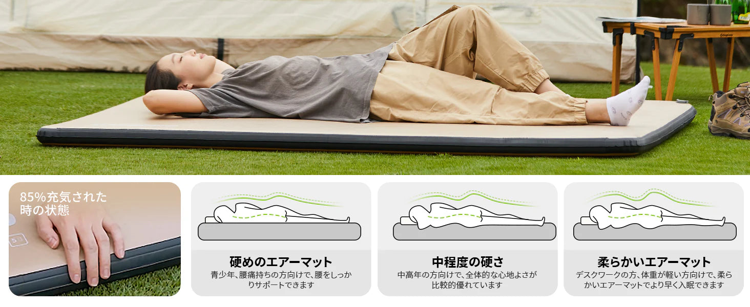 KingCamp｜キングキャンプ】Flexi Rest 5.0 Plus｜ワイド