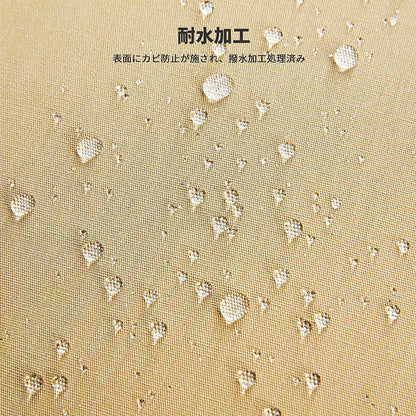 【KingCamp｜キングキャンプ】T/Cサンシェルター 六角タープ 4.2×4.2m（カーキ）