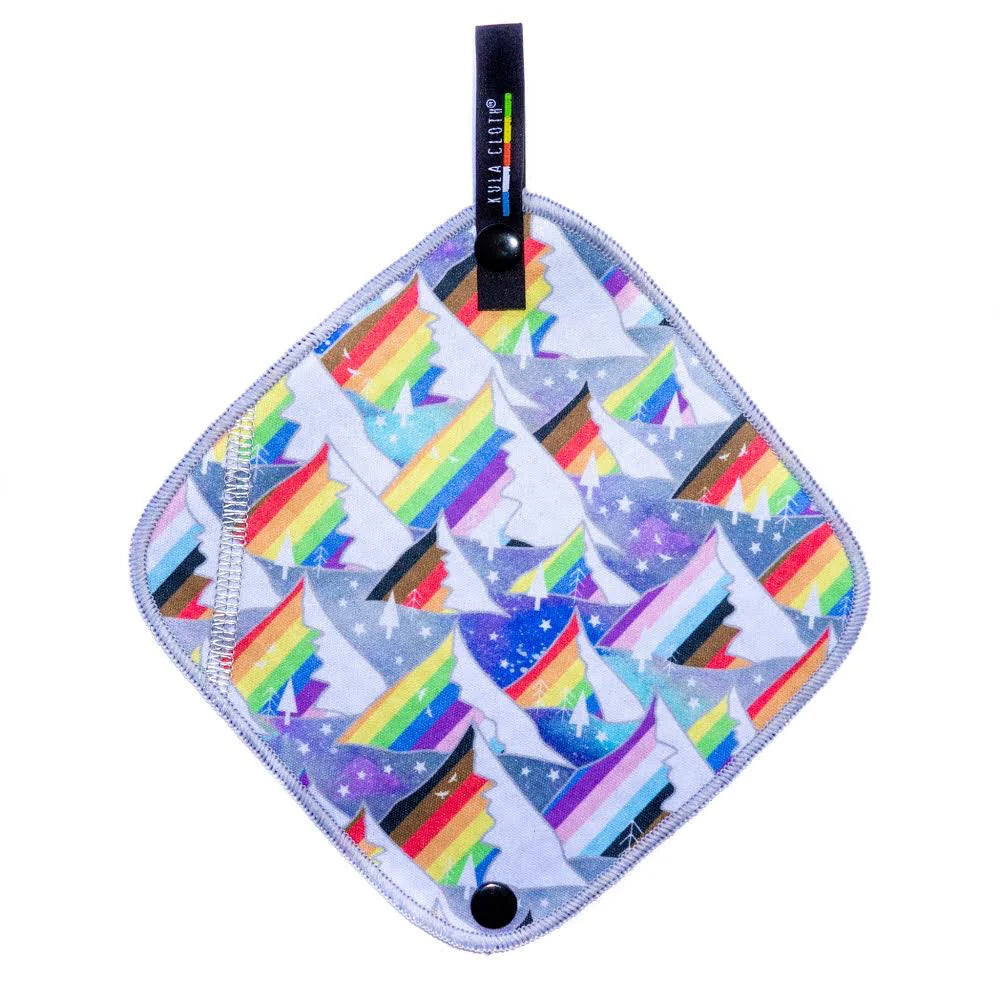 Kula Cloth（クーラクロス）Pride Peaks 再利用可能 抗菌ピークロス｜アウトドア衛生ギア