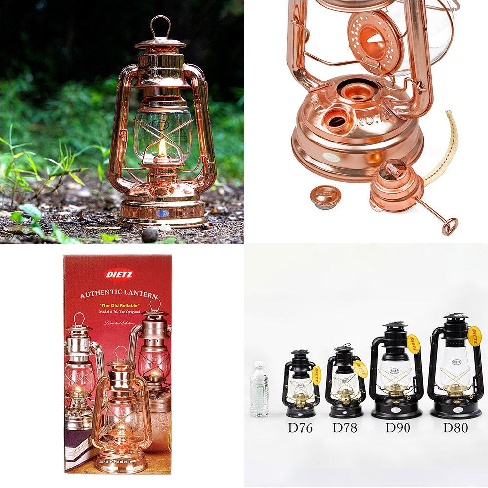 DIETZ Hurricane Lantern D78 Rose Gold