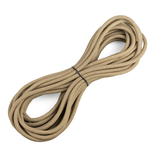 Bush Craft Bushcraft Tarp Camping Rope 6mm TAN Reflector Rope