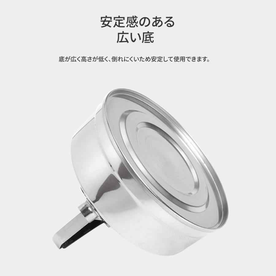 KZM ステンレスケトル 0.8L ケトル ポット やかん 湯沸かし 韓国製 カズミアウトドア KZM OUTDOOR STAINLESS KETTLE