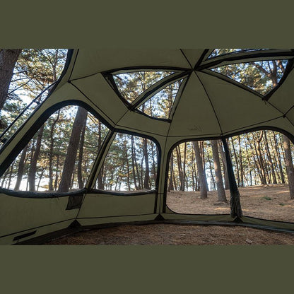 KZM ビバドームシェルタープラス 4～5人用 ドーム型テント ドームテント フルクローズ カズミ アウトドア KZM OUTDOOR VIVA DOME SHELTER＋