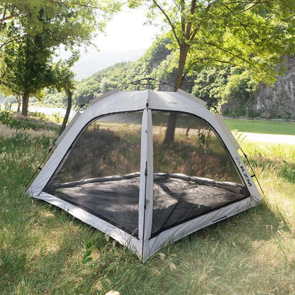 KZM ワイドパノラマオートシェードテント 日よけ 1～2人用 ワンタッチテント カズミ アウトドア KZM OUTDOOR WIDE PANORAMA AUTO SHADE TENT