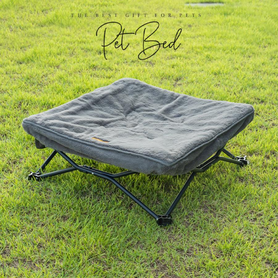 KZM ペットベッド ペット用品 折りたたみ 小型犬 中型犬 組み立て カズミ アウトドア KZM OUTDOOR PET BED