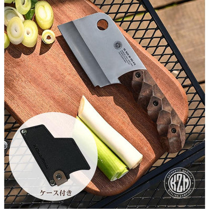 KZM フィールドクリーバーナイフ キャンプ 調理 ナイフ 包丁 調理器具 マルチツール カズミ アウトドア KZM OUTDOOR FIELD CLEAVER KNIFE