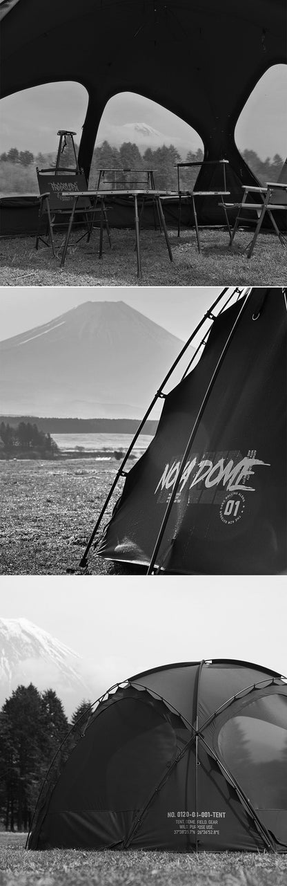 KZM ワイルド ノヴァ ドーム テント 4～5人用 フルクローズ メッシュ 窓 カズミ アウトドア KZM OUTDOOR WILD FIELD NOVA DOME TENT