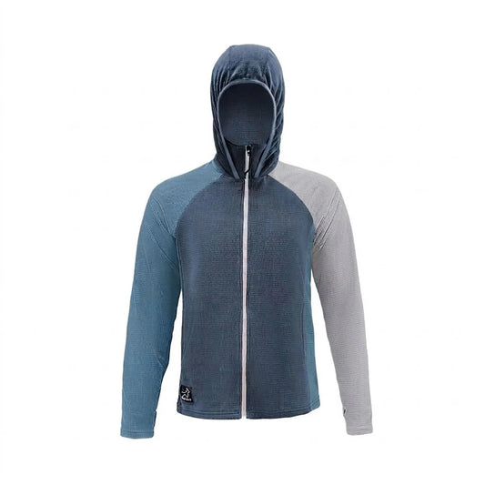SkyGOAT（スカイゴート）CAMP Hooded Jacket メンズ｜GOATgrid マイクログリッドフリース フルジップジャケット