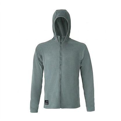 SkyGOAT（スカイゴート）CAMP Hooded Jacket メンズ｜GOATgrid マイクログリッドフリース フルジップジャケット