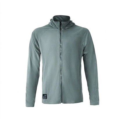 SkyGOAT（スカイゴート）CAMP Hooded Jacket メンズ｜GOATgrid マイクログリッドフリース フルジップジャケット