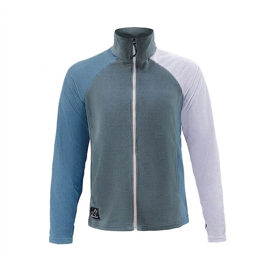 SkyGOAT（スカイゴート）CAMP Jacket メンズ｜GOATgrid マイクログリッドフリース フルジップジャケット フードなし