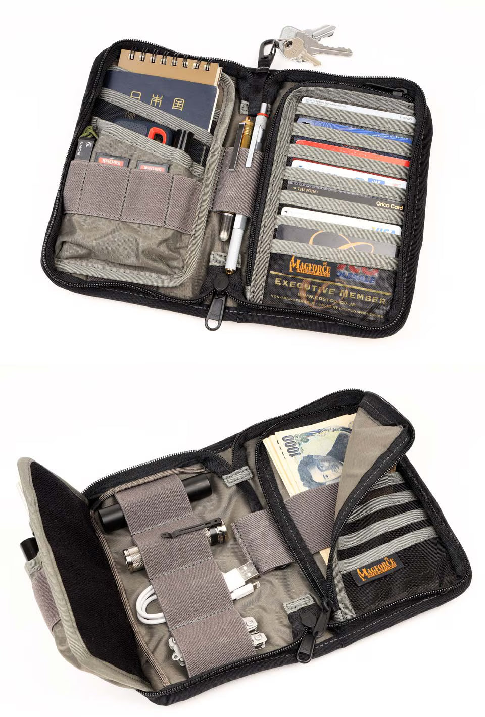 Magforce（マグフォース） EDC Passport Pouch EDC パスポートポーチ オーガナイザー（MF-A0828）