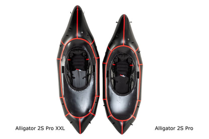 MRS Alligator 2S Pro（MRS アリゲーター 2S プロ）1人乗り ホワイトウォーターパックラフト WIDE・XXL・ISS対応