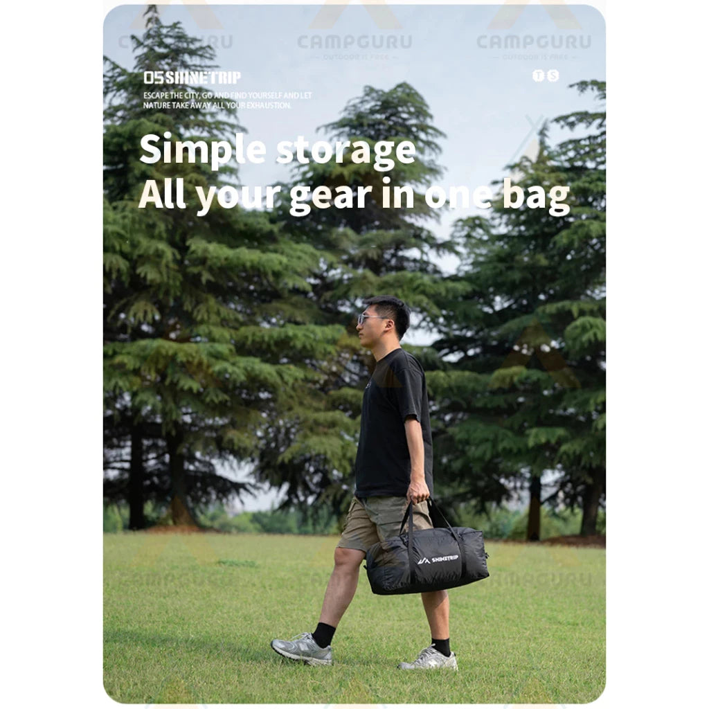 山趣（やましゅみ）／SHINE TRIP Outdoors（シャイン・トリップ アウトドアーズ）#05 ライトトンネルテント｜軽量アルミポールトンネル型テント（3カラー）